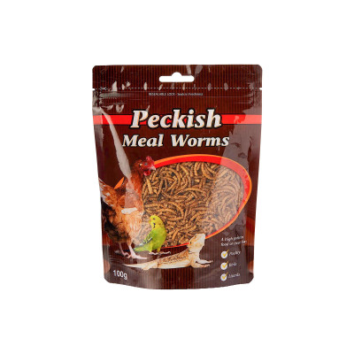 Peckish Dried Meal  Worms 100g