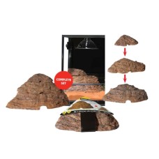 Reptile One Stack-A-Cave Large