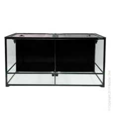 Reptile One RTF 1260HTD Glass Hinged Door Terrarium with Divider