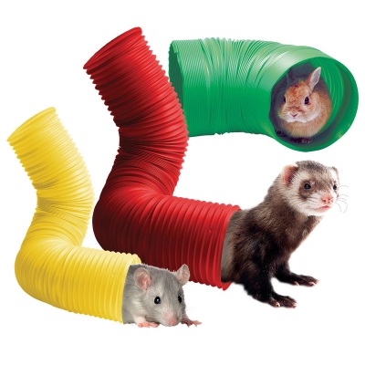 Pet One Tunnel Mouse Maze Yellow