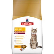 Hill's Science Diet Dry Cat Food Adult Urinary Hairball Control 3.17kg