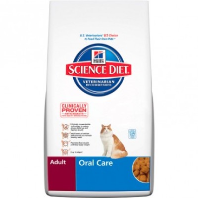 Hill's Science Diet Dry Cat Food Adult Oral Care 4kg