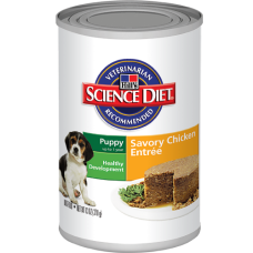 Hill's Science Diet Wet Dog Food Puppy Chicken 12 x 370g