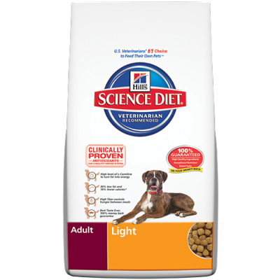 Hill's Science Diet Dry Dog Food Adult Light 12kg