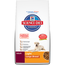 Hill's Science Diet Dry Dog Food Adult Light 3kg