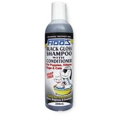 Fido's Black Gloss Shampoo & Conditioner 1L
