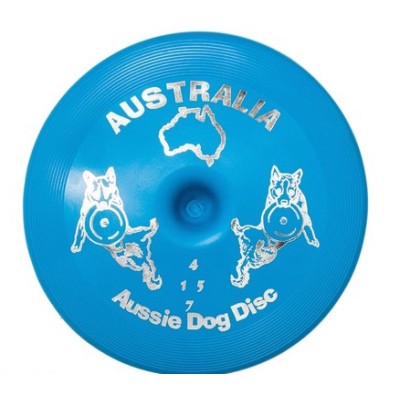 Aussie Dog Disc Soft Blue 24cm