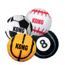 Kong Sports Balls Assorted Small 3pk