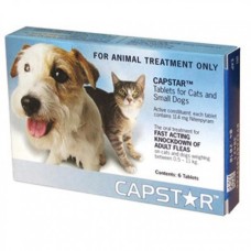 Capstar 11mg Dog/Cat 0-11kg 6pk Blue