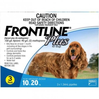 Frontline Plus for Dogs 10-20kg 6pk