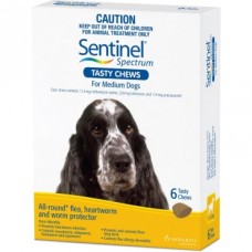 Sentinel Chews for Dogs 11-22kg 6pk