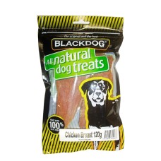 Blackdog Chicken Breast Fillet Dog Treats 120g