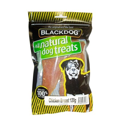 Blackdog Chicken Breast Fillet Dog Treats 120g