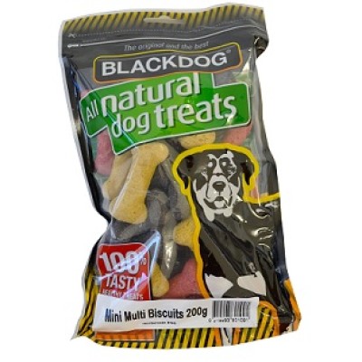 Blackdog Mini Multi Mix Biscuits Dog Treats 150g