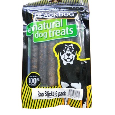 Blackdog Roo Sticks Dog Treats 6pk