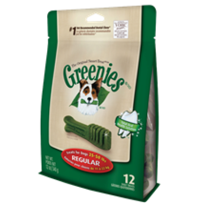 Greenies Dental Dog Chews Regular 340g