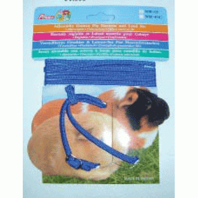 Harness & Lead Set Guinea Pig Red